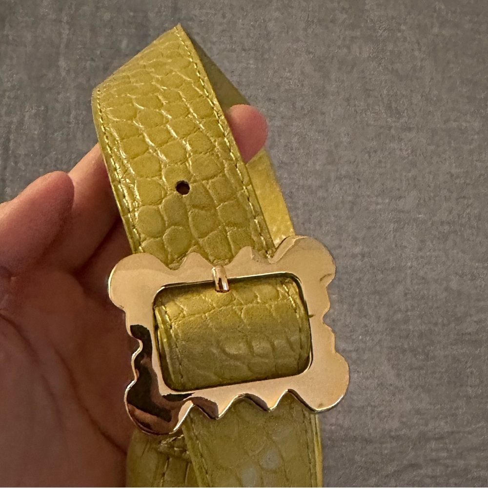 Croc Mid Baguette Shoulder Bag - Picture 3 of 3